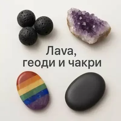 Лава, геоди и чакри