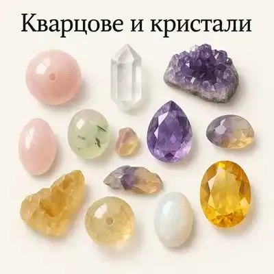 Кварцове и кристали