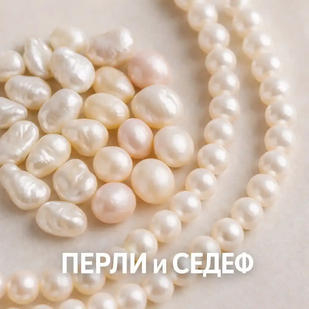 Перли и седеф за бижута