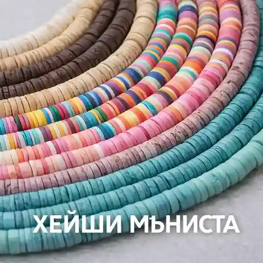 Хейши мъниста от различни материали