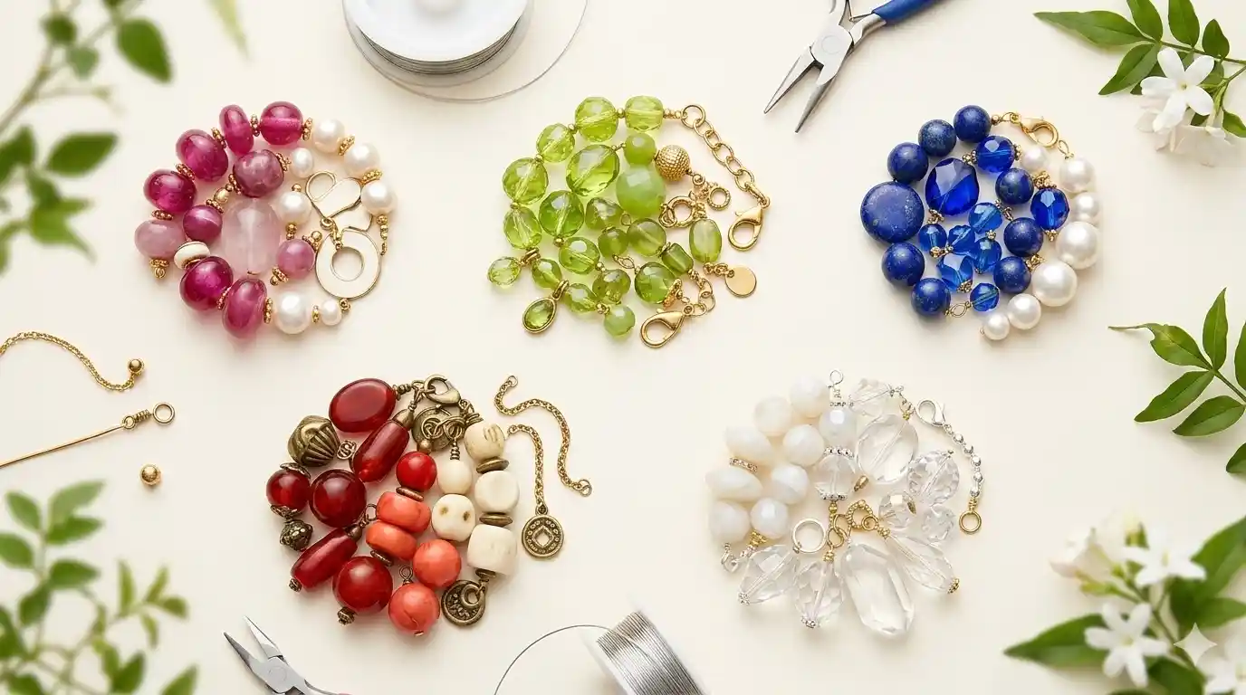 Как да комбинираме пролетните цветове 2026 в ръчно изработени бижута