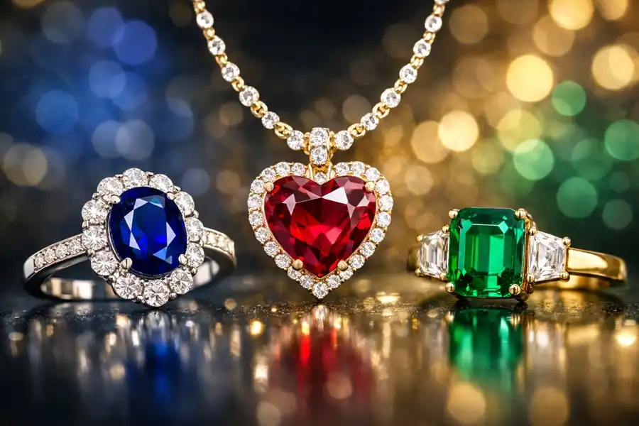 Сапфир, рубин и изумруд - водещи камъни на 2026