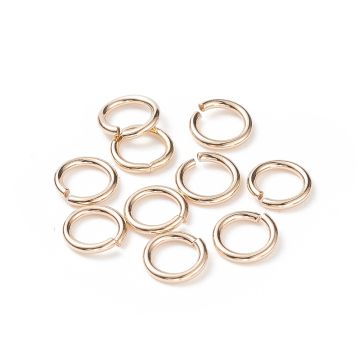 Отворена халкичка 5x0.75мм с 14K златно ламиниране/ 1/20 Gold Filled - 2 бр.
