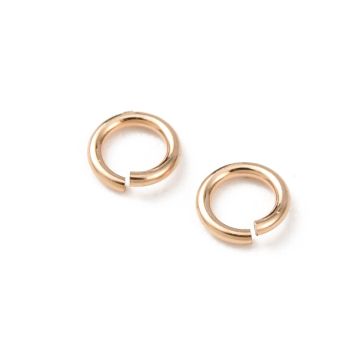 Отворена халкичка 3x0.5мм с 14K златно ламиниране/ 1/20 Gold Filled - 2 бр