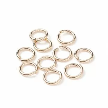 Отворена халкичка 5x0.75мм с 14K златно ламиниране/ 1/20 Gold Filled - 2 бр.