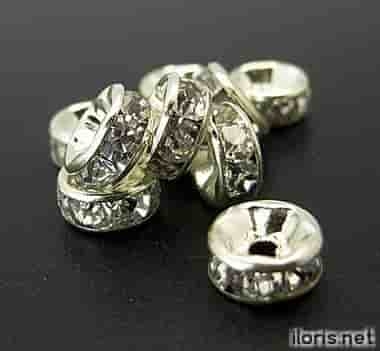 Metal bead 8 mm, Class B - 10 pieces