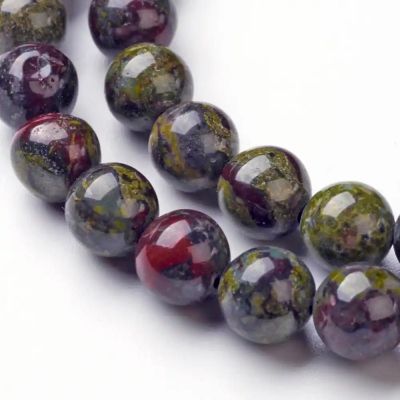 1 Яспис Dragon Blood, Драконов Камък, топче 8 мм