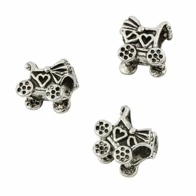 Мъниста метални,  детска количка модел 29