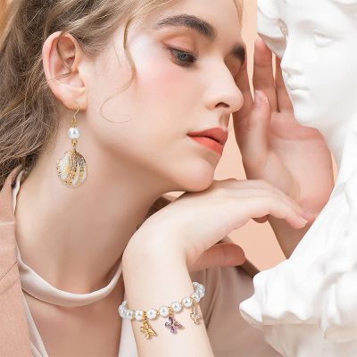 Кукички и стопер за обеци 20x8мм с 14K златно ламиниране / Gold Filled - 1 чифт