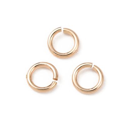 Отворена халкичка 3x0.5мм с 14K златно ламиниране/ 1/20 Gold Filled - 2 бр