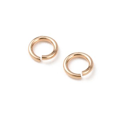 Отворена халкичка 3x0.5мм с 14K златно ламиниране/ 1/20 Gold Filled - 2 бр