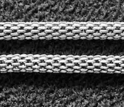 Синджир специална мрежеста плетка в сребърен цвят  2.5мм 22