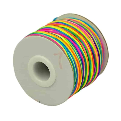 Плетена многоцветна найлонова корда 0,8мм