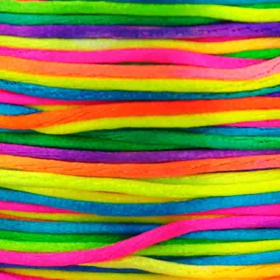 Плетена многоцветна найлонова корда 0,8мм 22