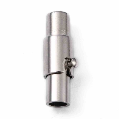 Магнитна месингова закопчалка с байонетно заключване 15x4 мм – 1 бр  